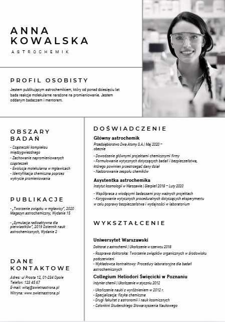 CV na zamówienie_Przygotuję dla Ciebie CV
