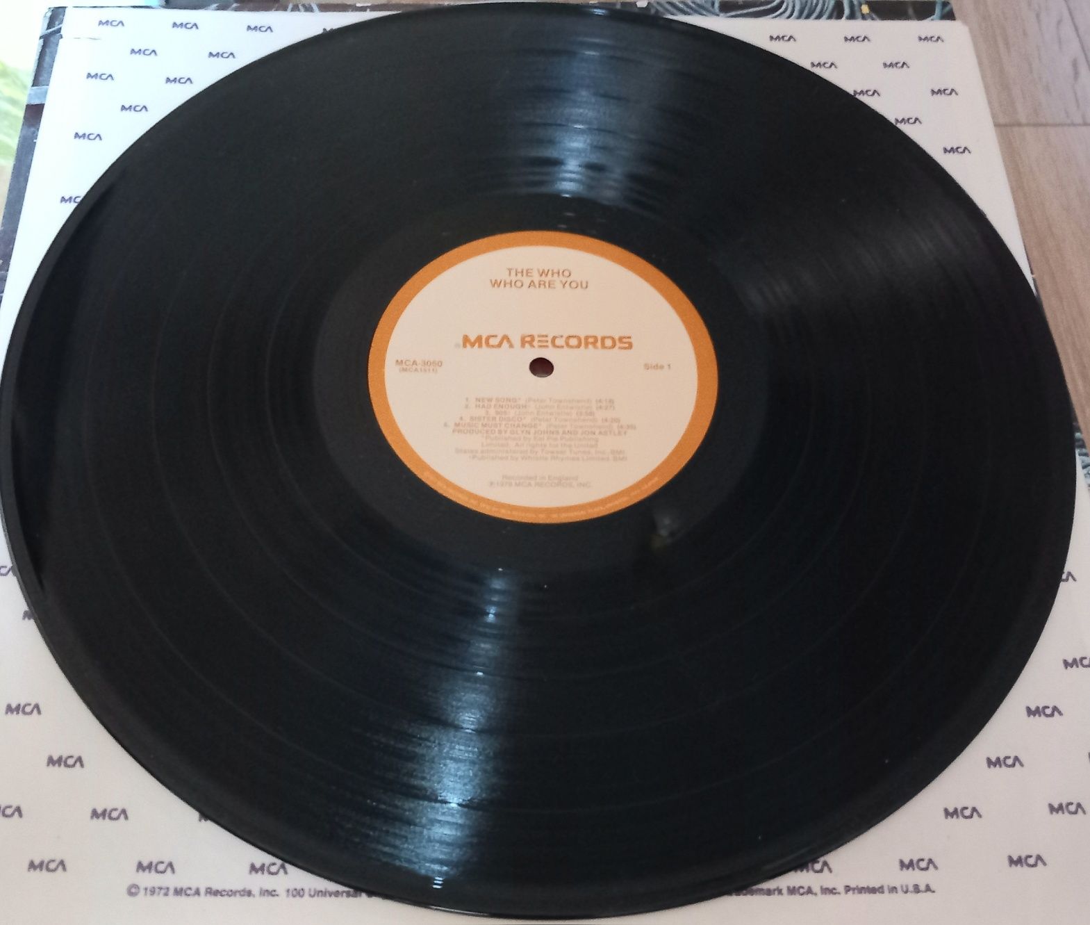 The Who Who Are You LP Winyl Album Stereo 1US Press 1978 EX