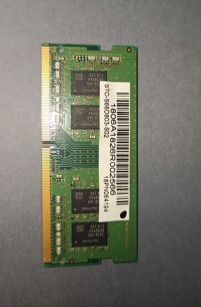 Pamięci RAM DDR4 2400MHz (laptop) 16gb 2x8