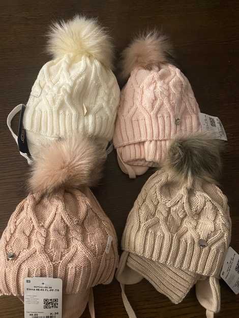 Komplet dziecięcy czapka + komin rozm, 48-50 _ 4 kolory