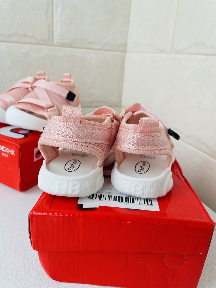 Босоніжки 14,5 15 см взуття на літо босоножки обувь на лето рожеві