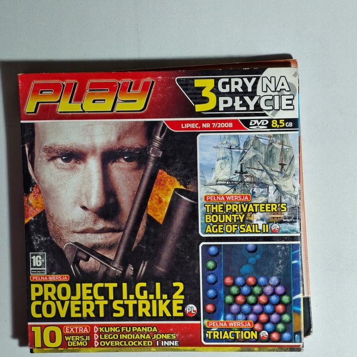 Gra Pc - Project Igi 2 Pl + Age of Sail Ii Pl + Triaction