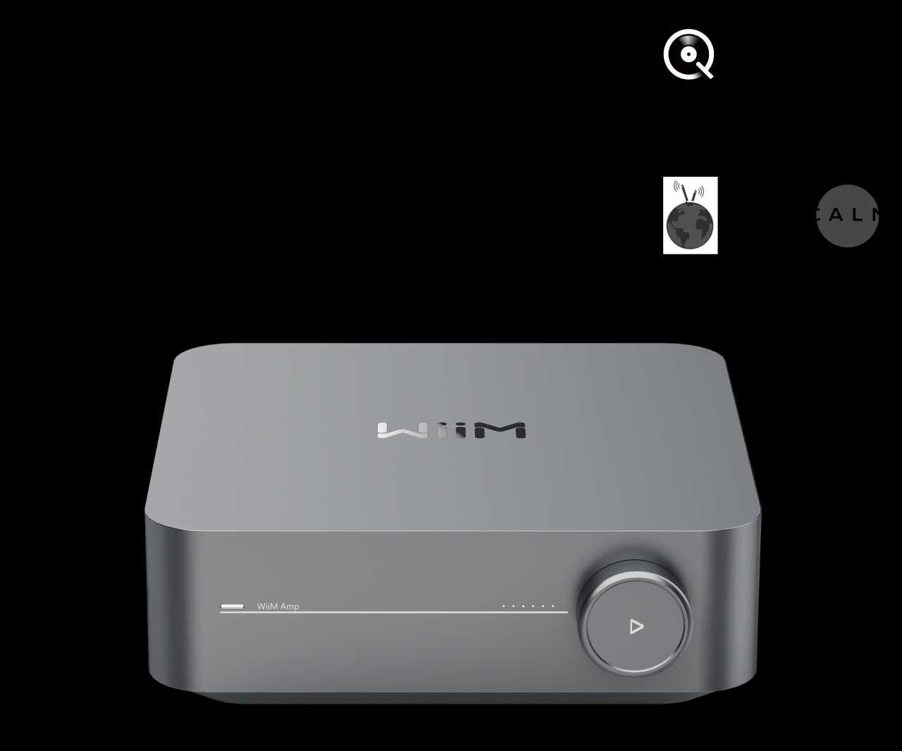 Wiim AMP Wzmacniacz All in One 2x100W BT Spotify Tidal SKLEP RATY