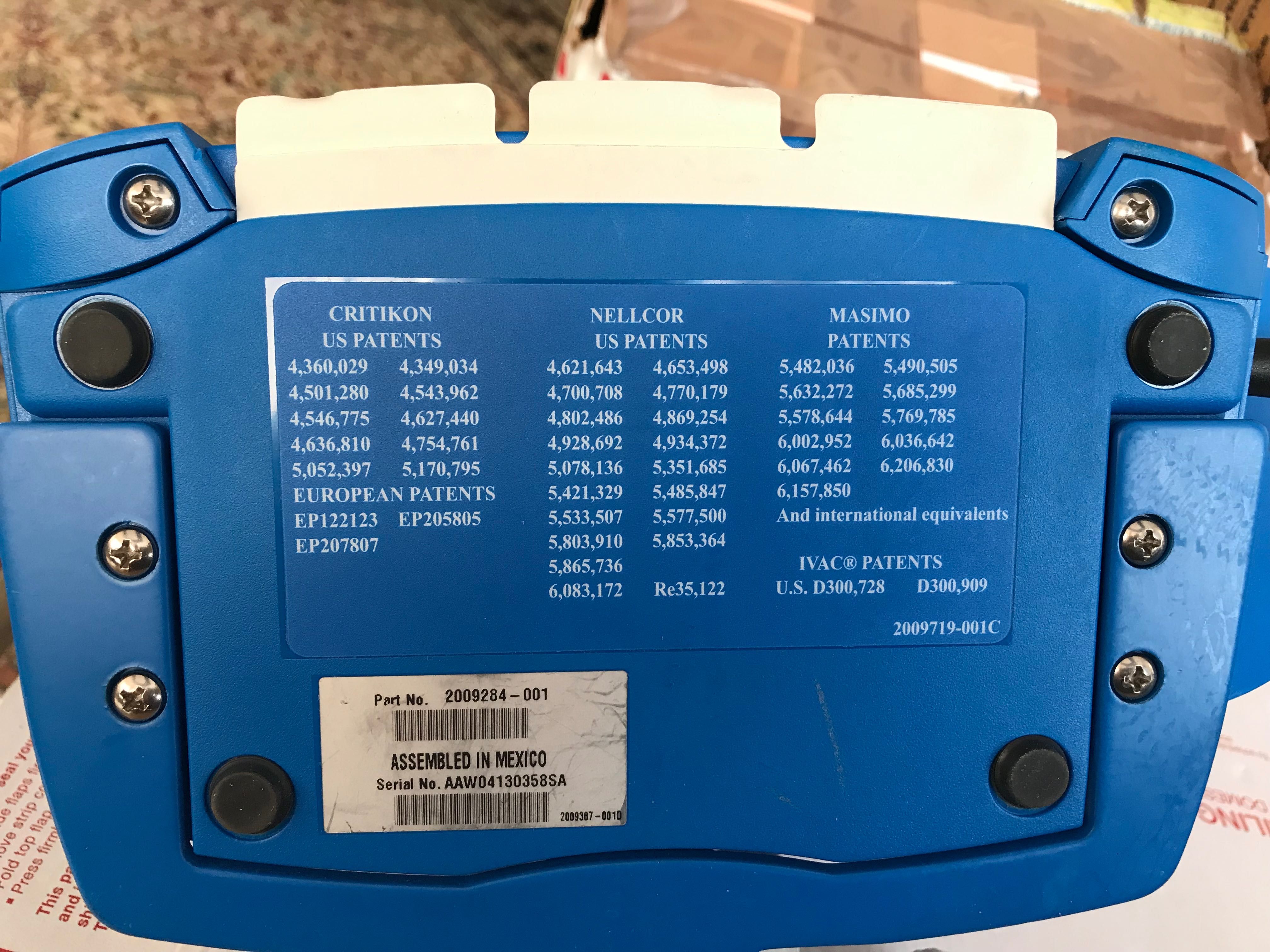 GE  Dinamap ProCare DPC400N-SP Медицинский Монитор пациента