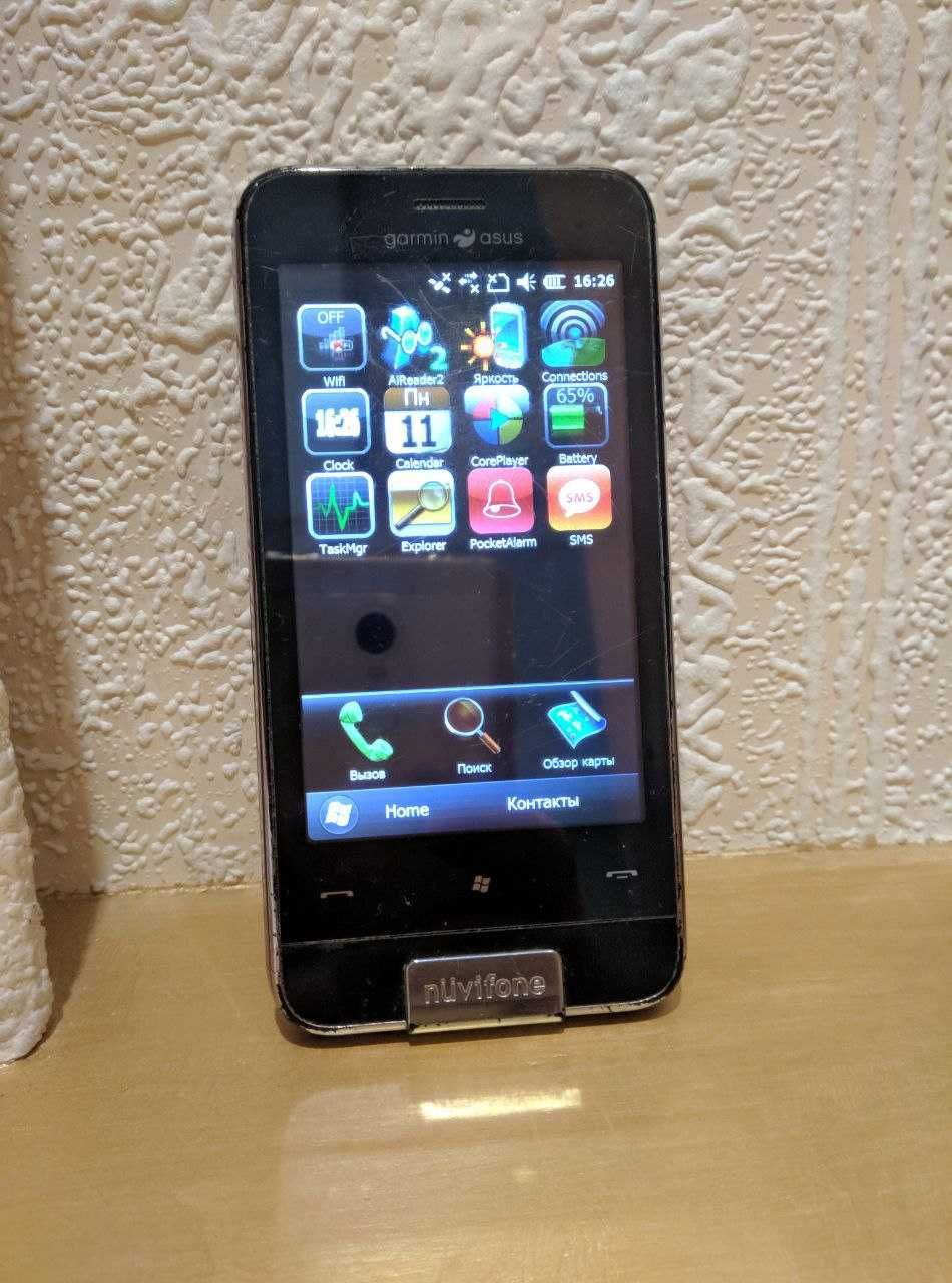 Коммуникатор Garmin-Asus Nuvifone M10E 4Gb / 512mb (WM 6.5)