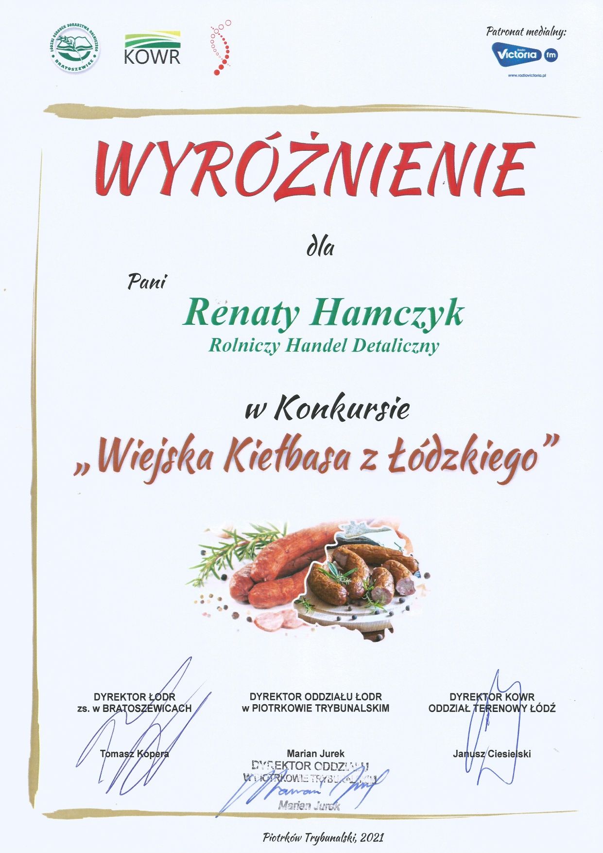 Wiejskie wyroby wędliniarskie. Najbliższy wyrób 18.05.2024