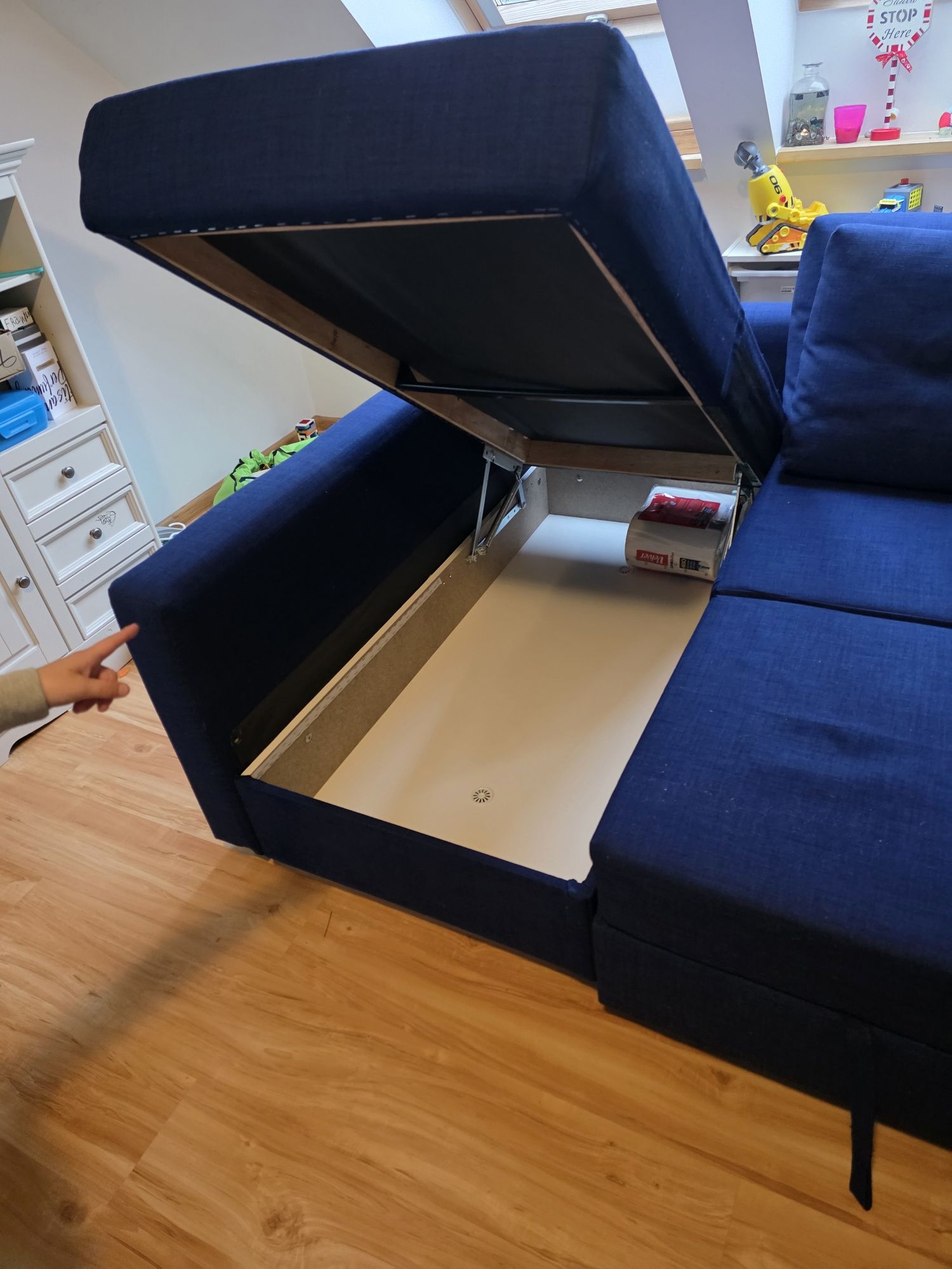 Narożnik z Ikea piękny kolor!