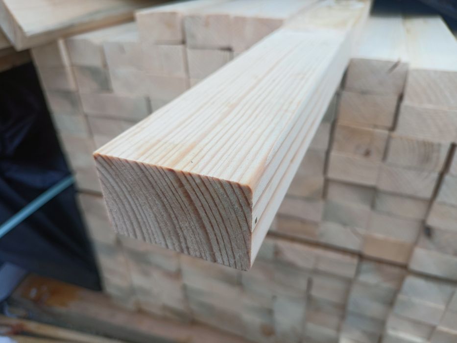 Łaty 38x63 suszone, strugane,