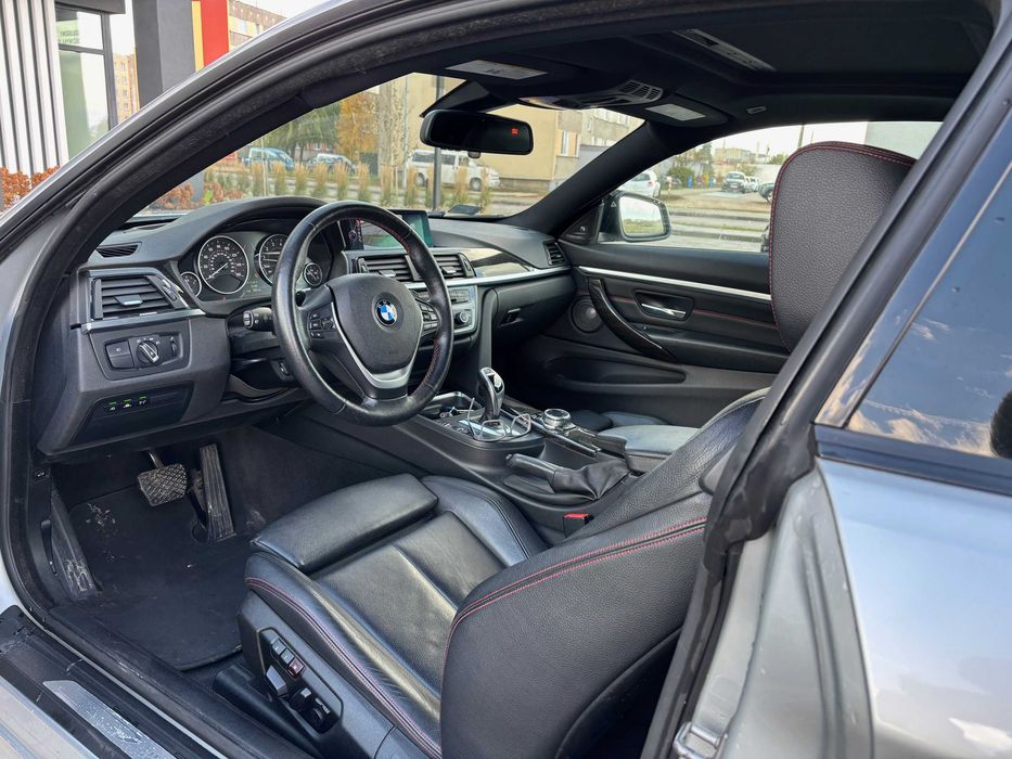 BMW F32 428xi M-pakiet Adaptive LED Head UP ORI LAKIER Szyberdach Navi
