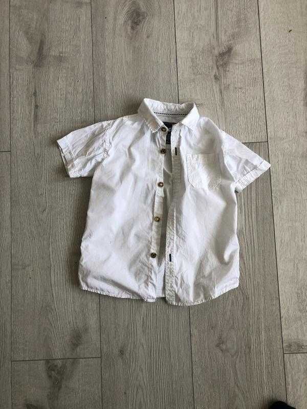 Белая рубашка Rebel 1.5-2 года