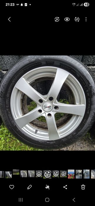 Felgi koła bmw f11 f10 f07 aluminiowe zimowe R18