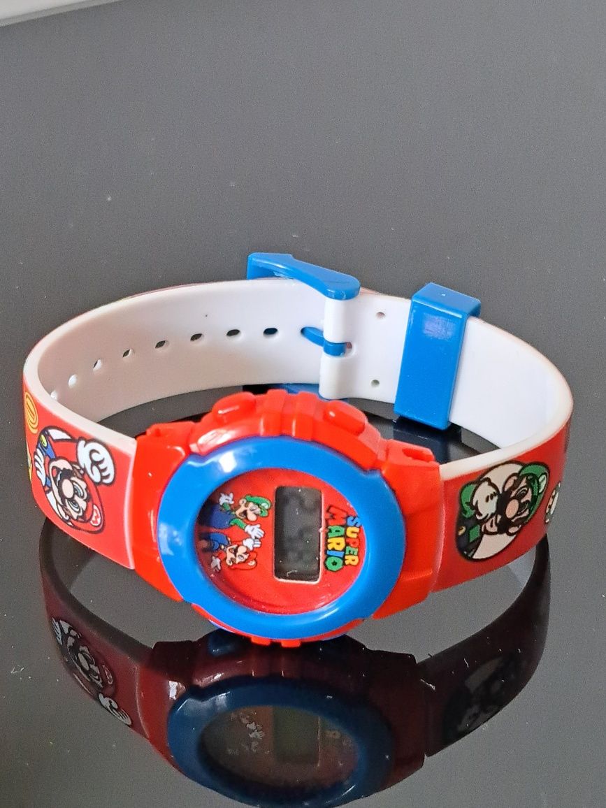 Zegarek dziecięcy elektroniczny Mario Bros  Nintendo,Nintendo,kolekcje