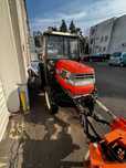 Mini traktor KUBOTA GL25D i pług śnieżny