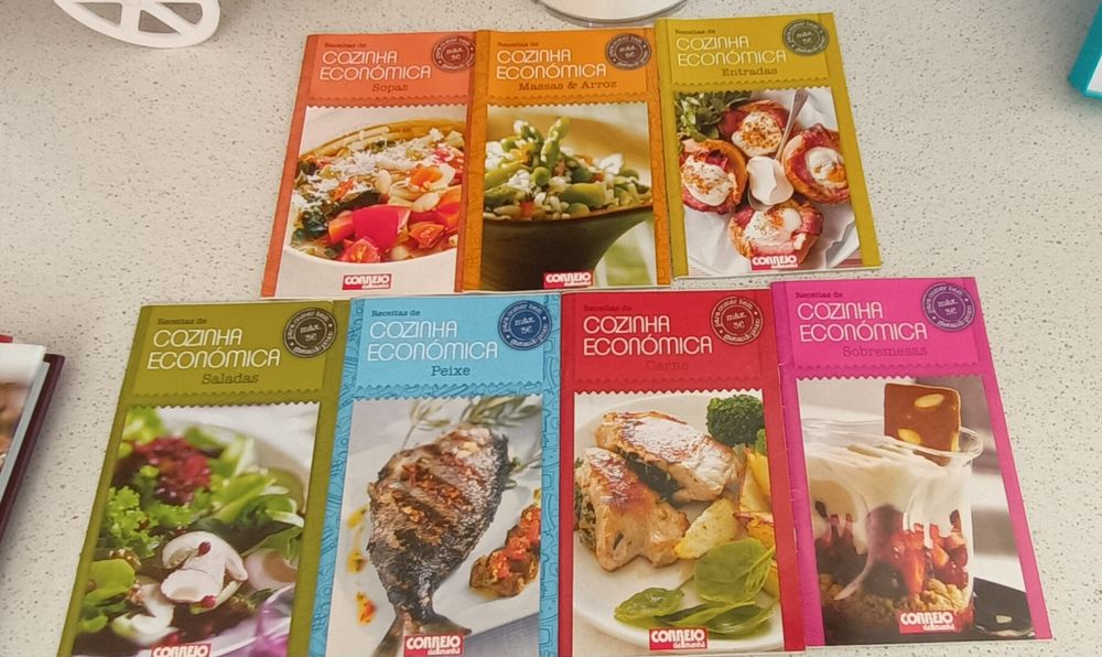 Livros de receitas - pack 1