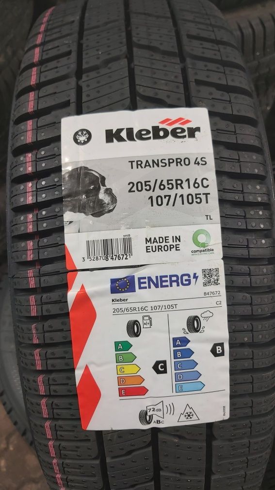 Nowe Opony Dostawcze Kleber 205 65 R16C  215 /65 16C