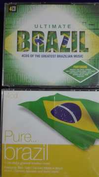 CDs Ultimate Brazil e Pure Brazil