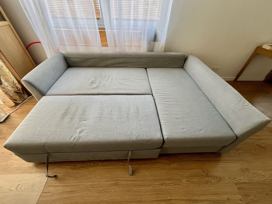 Narożnik kanapa Holmsund IKEA szary