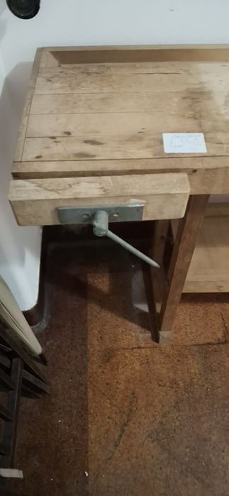 Banca de marceneiro antiga com torno Wilton A115