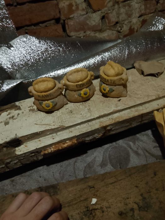 Чашечки глиняні 3шт