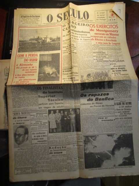 O Século Segunda Guerra mundial 3-4-1945 Teatro Revista Parque Mayer