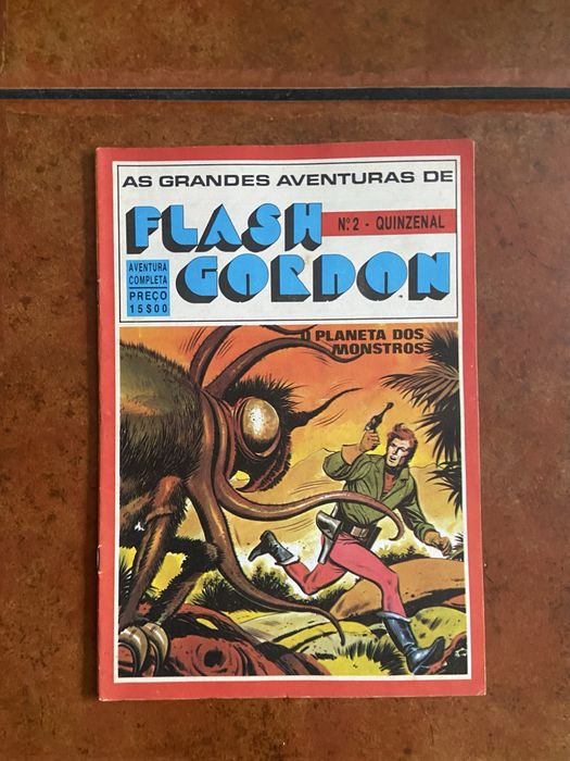 Revistas Flash Gordon – fascículos antigos (1988)