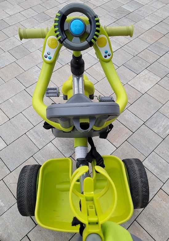 Rowerek trójkołowy dziecięcy Little tikes, pchacz, interaktywny