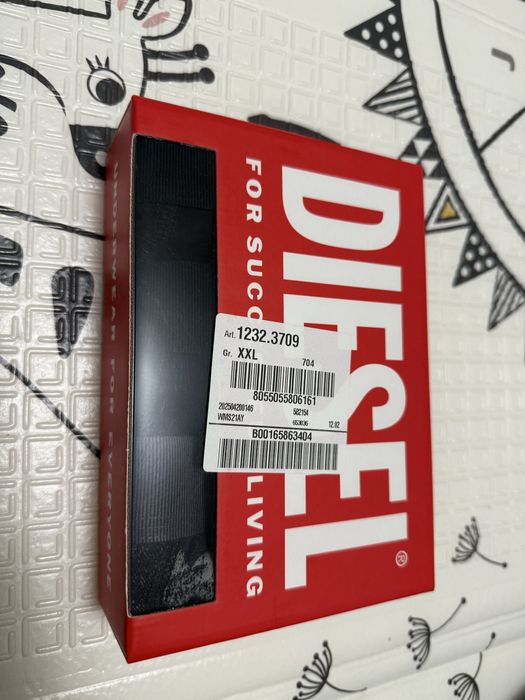 Сліпи , плавки чоловічі Diesel 3-pack оригінал