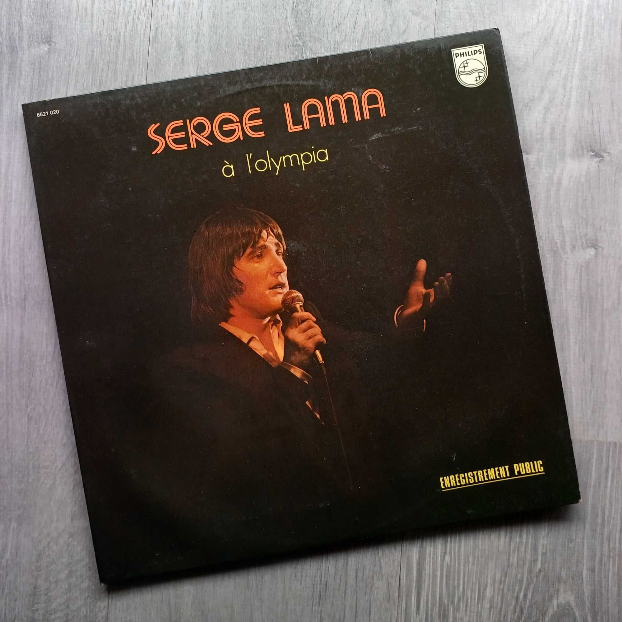 Serge Lama 2LP à l'Olympia France