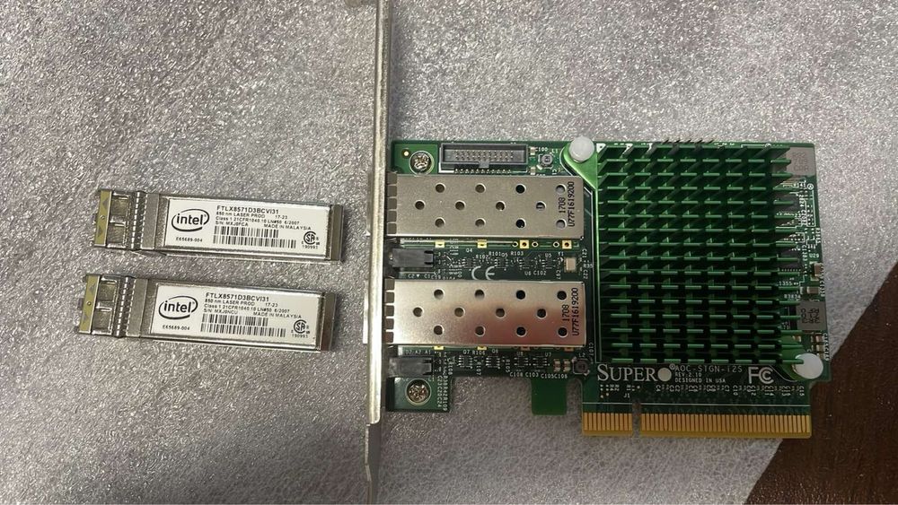 Мережева карта 10Gb Supermicro AOC-STGN-I2S
