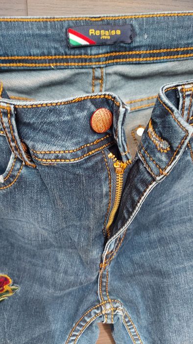 Jeansy r.S,nowy beż metki 
S / 36 / 8·Nowy bez metki