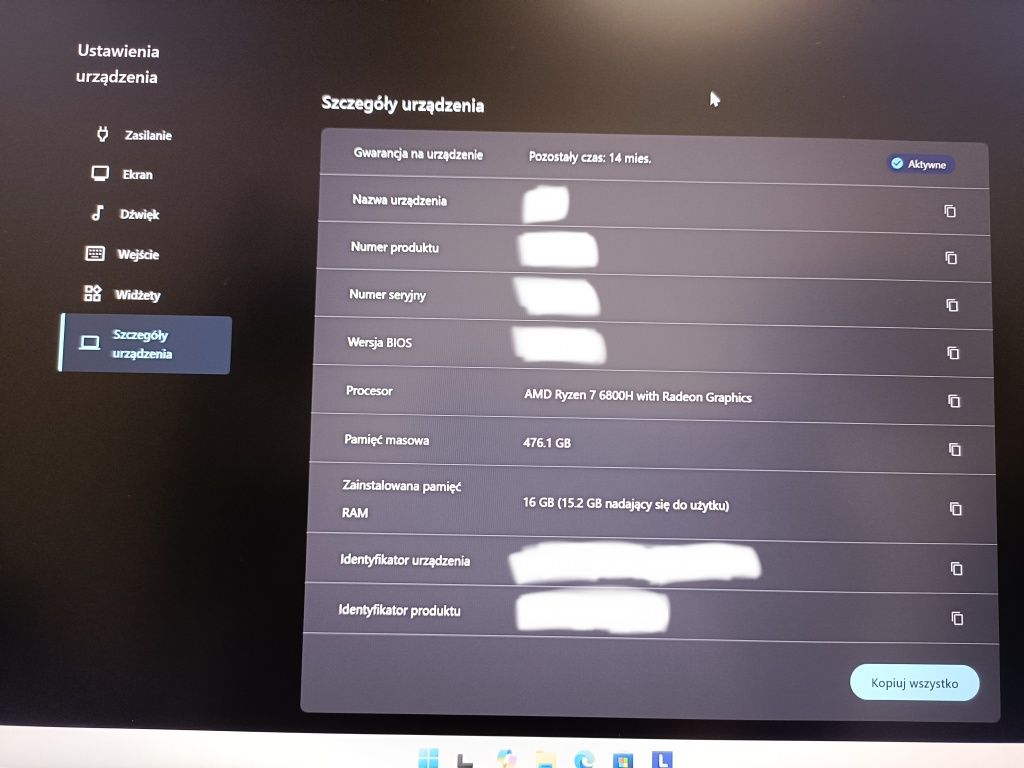 Lenovo Legion 5 15ARH7H 6800H 16GB 512GB SSD RTX 3070TI