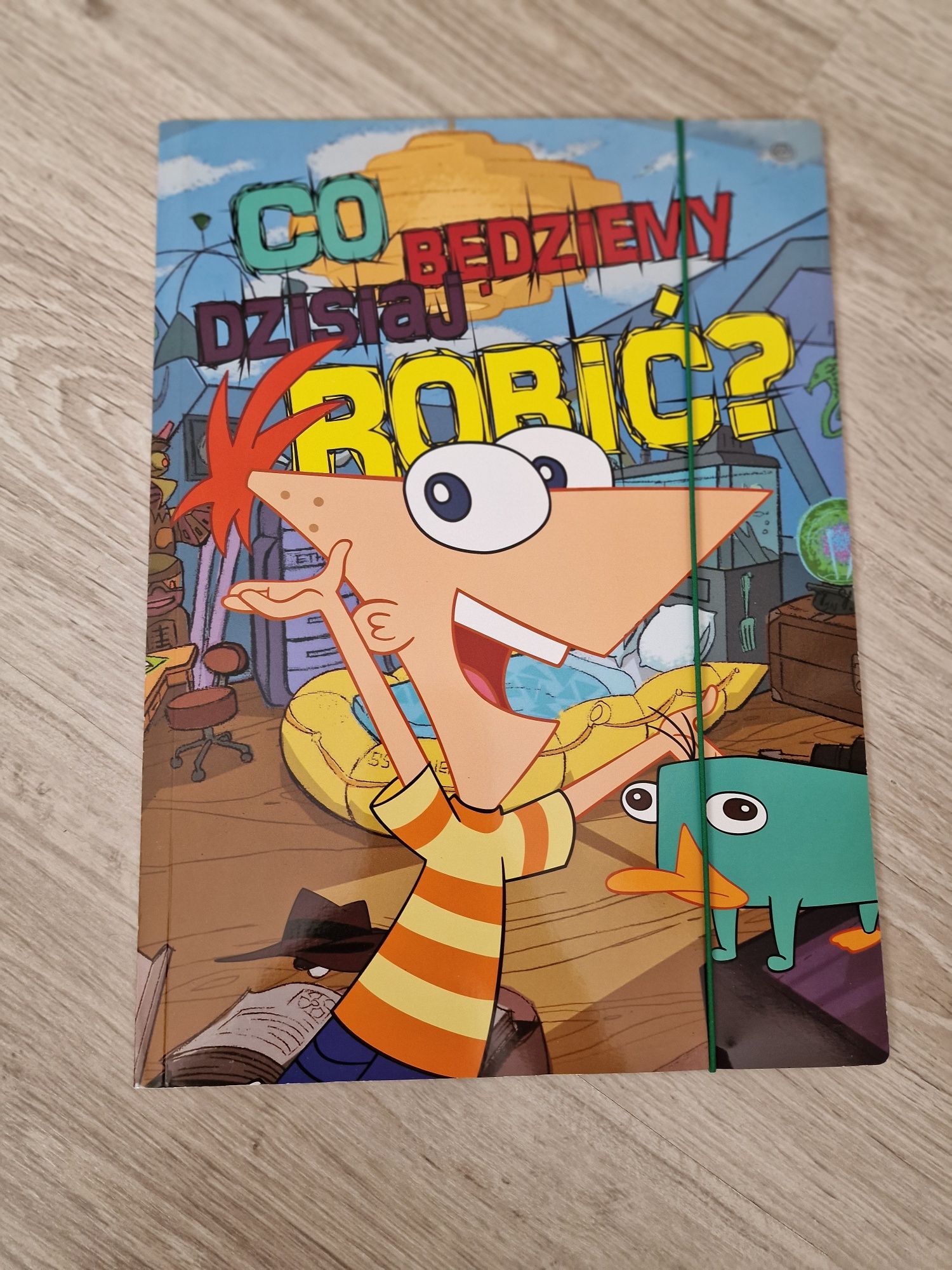 Teczka z gumką. Fineasz i Ferb