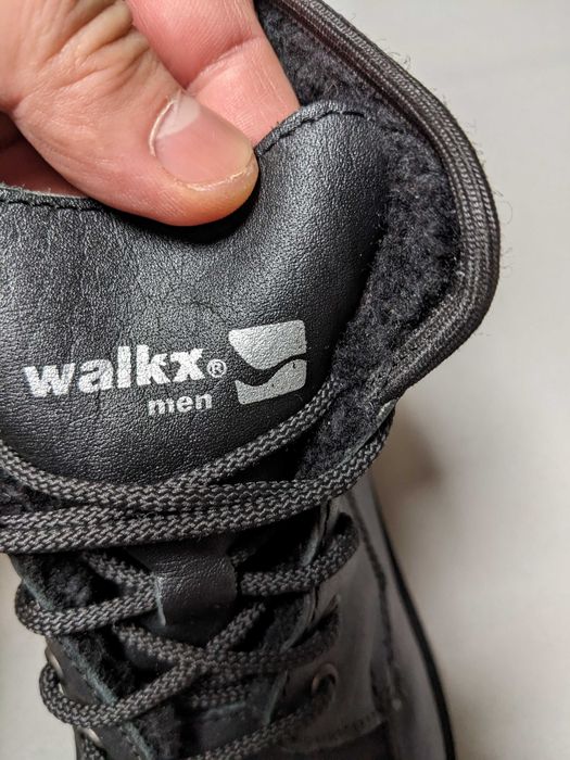 Чоловічі зимові шкіряні черевики Walk-X MEN,-43/27,5 см Німеччина НОВІ