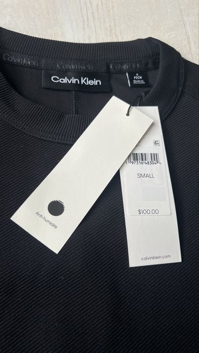 Світшот Calvin Klein S женский Лонгслів Кельвин Кляйн