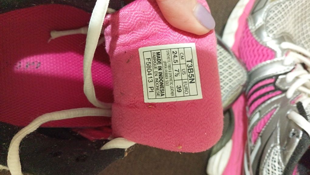 Кросовки жіночі 38 розмір Asics, Jenny fairy