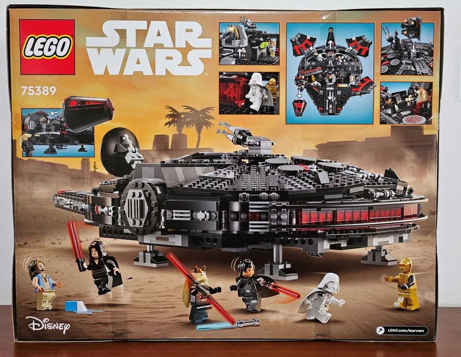 LEGO Star Wars 75389 A Dark Falcon 1579 Peças + 6 minifiguras