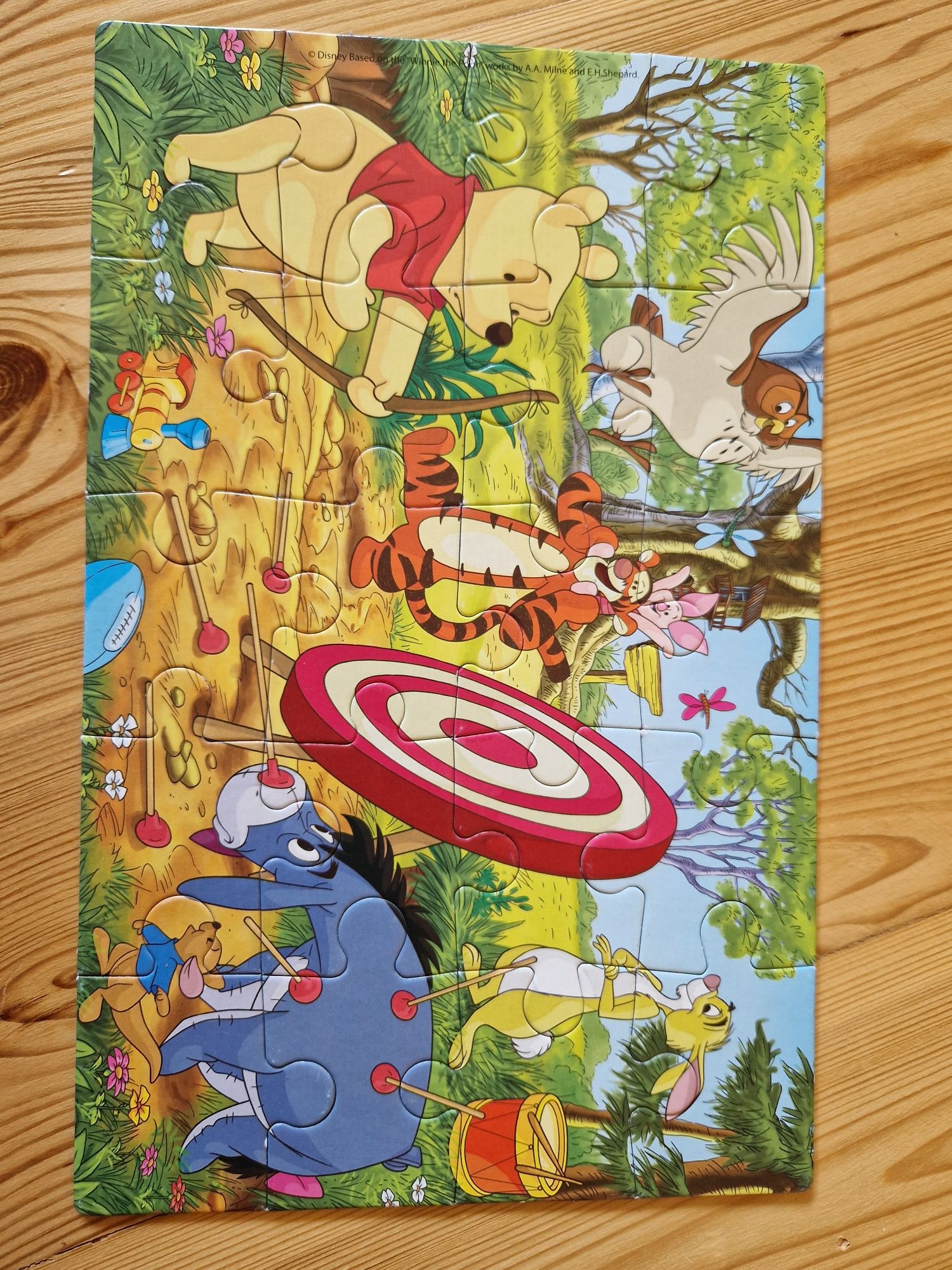 Zestaw    puzzli.