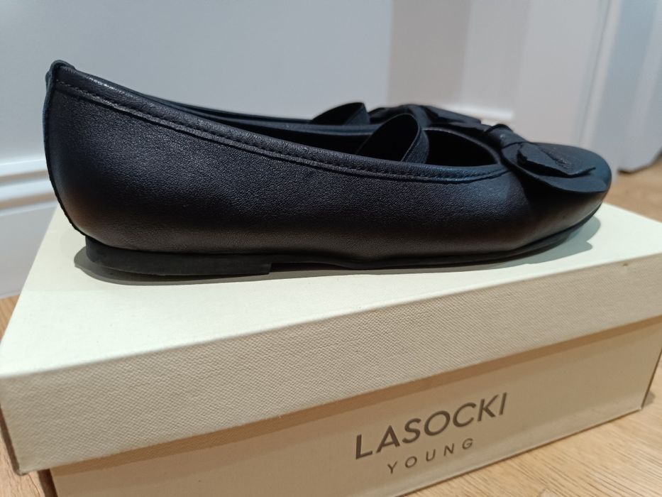 Czarne baleriny Lasocki young r. 35