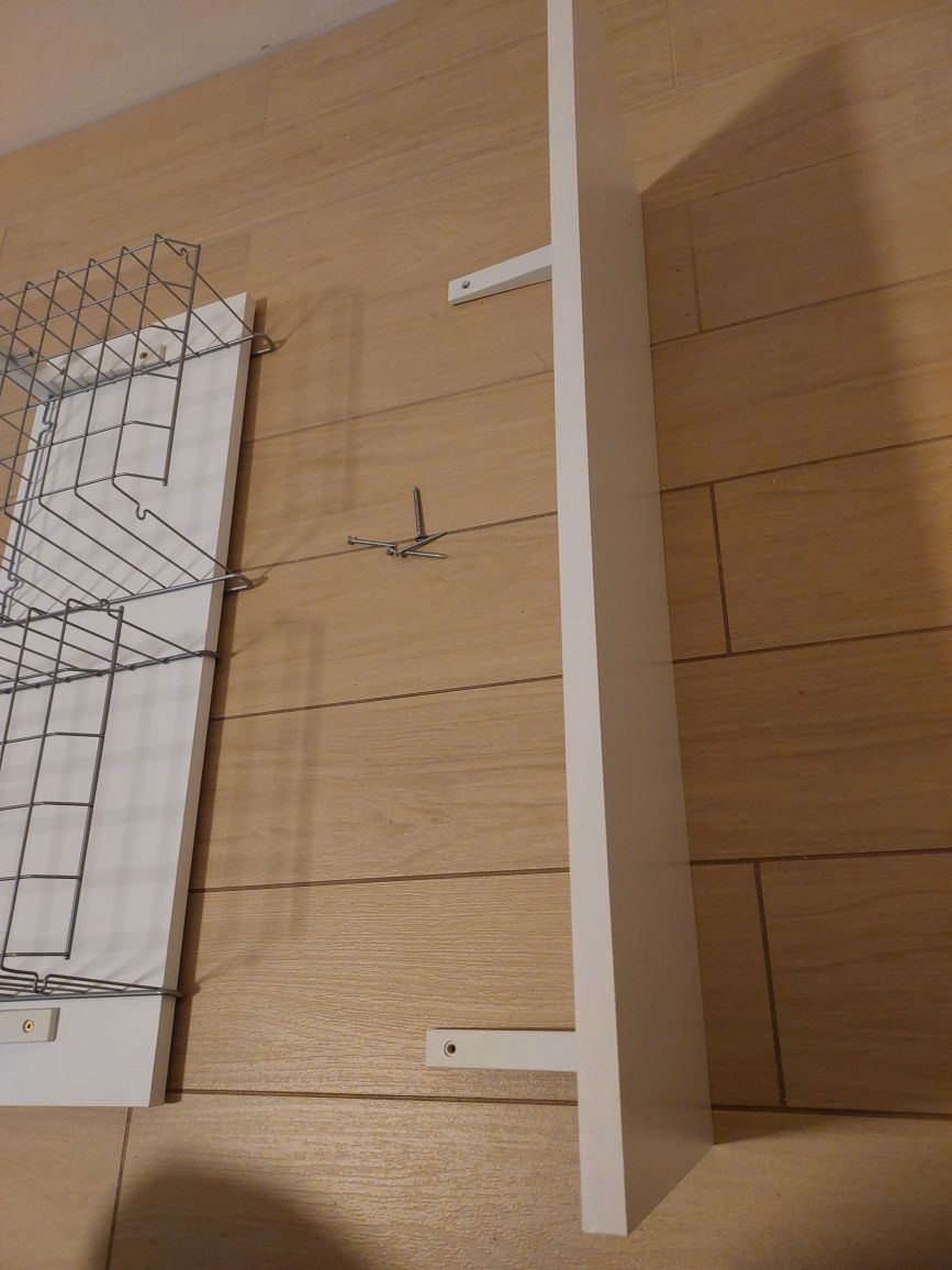 Dwie półki białe IKEA