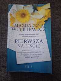Pierwsza na liście Magdalena Witkiewicz książka powieść