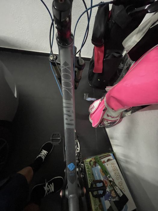 Bicicleta berg en bom estado e usada 1x. Para desocupar