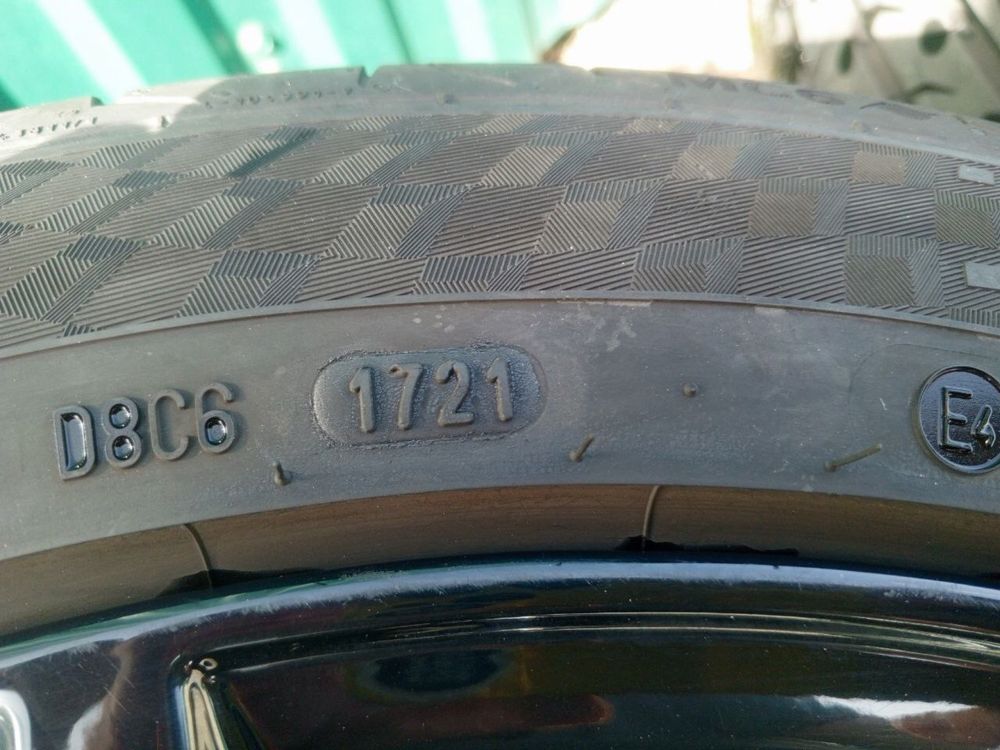 Диски з шинами s-line/Continental 235/45/r18