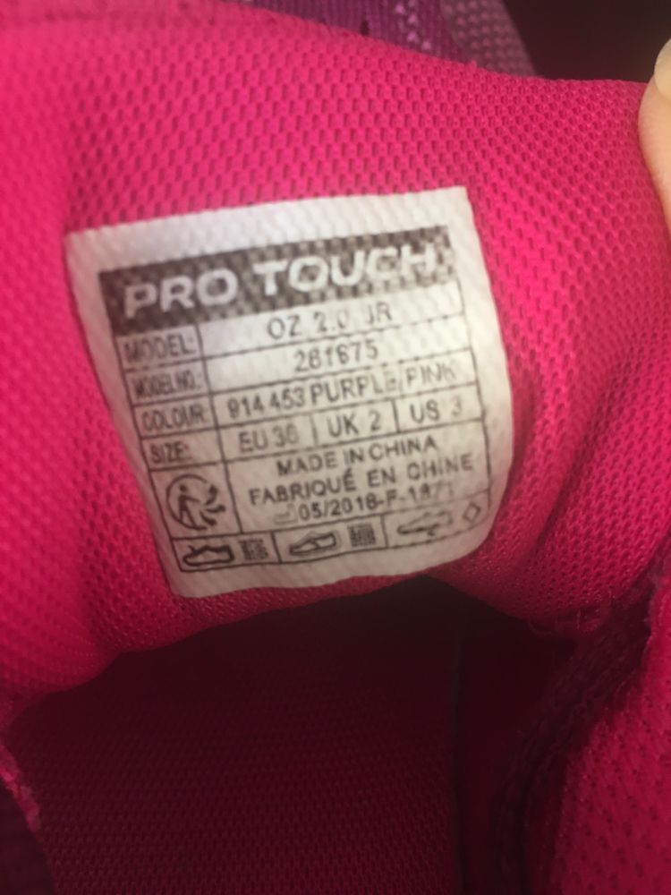 Buty sportowe dziewczęce Pro Touch, 36, Intersport