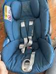 Cybex fotelik+gondola Lux do wózka Priam 2.0 Mountain Blue