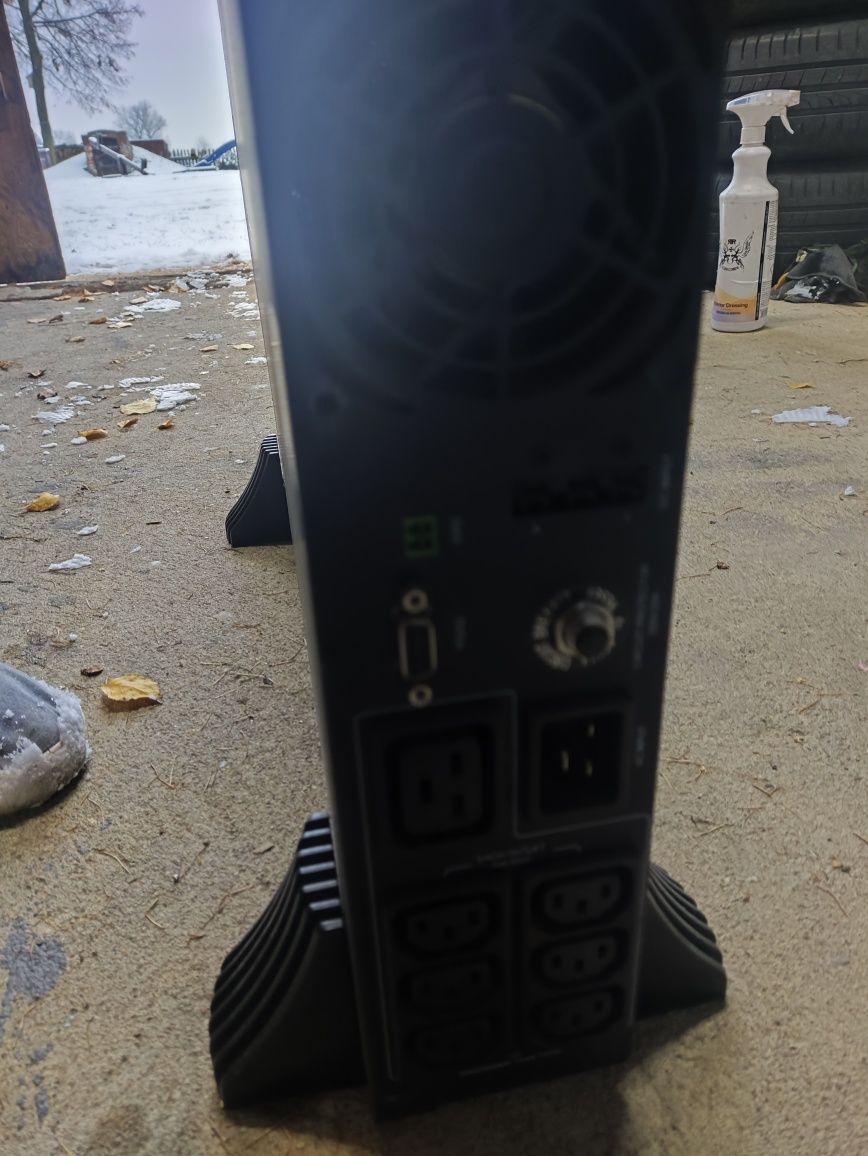 UPS fideltronik kr 3000 j+hs Rack 3000w duża moc czysty sinus piec co