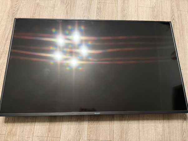 Telewizor Sharp 65BL3EA – uszkodzone podświetlenie, reszta sprawna