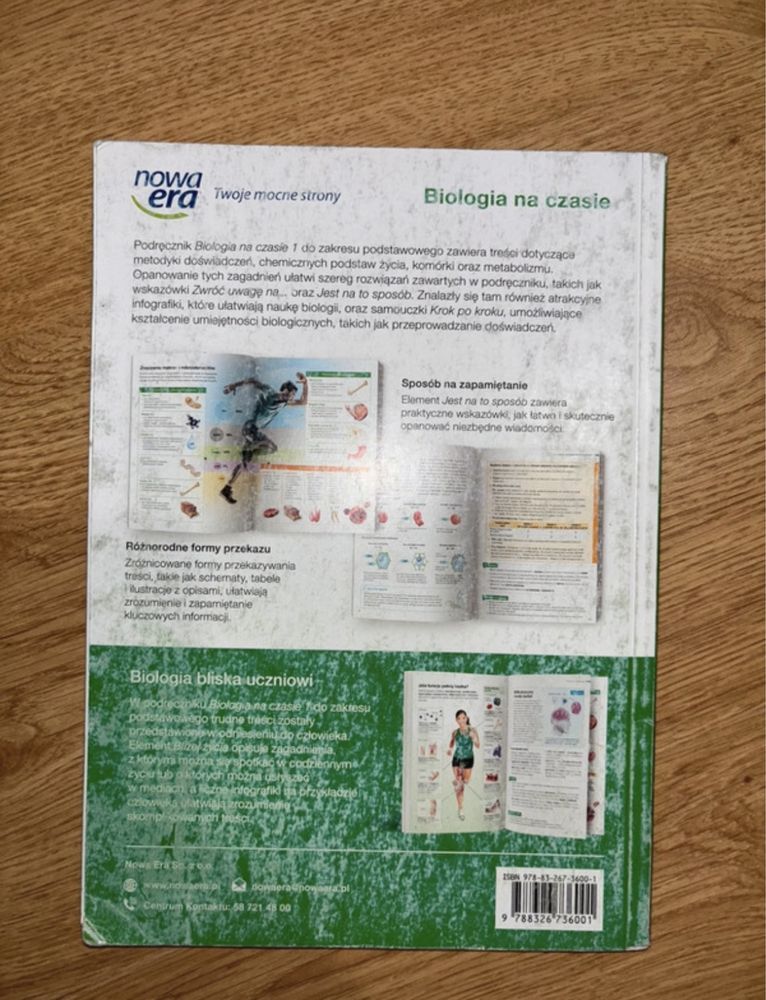 książka do biologi