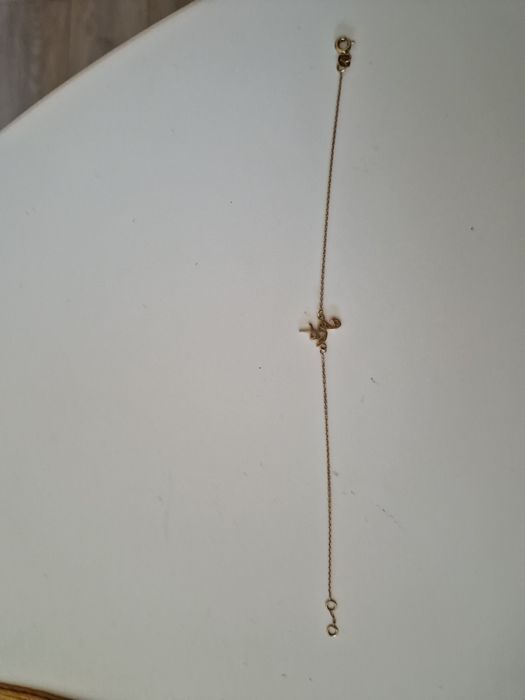 Złota bransoletka APART