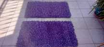 Conjunto de 2 tapetes