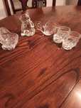 Peças decorativas em cristal